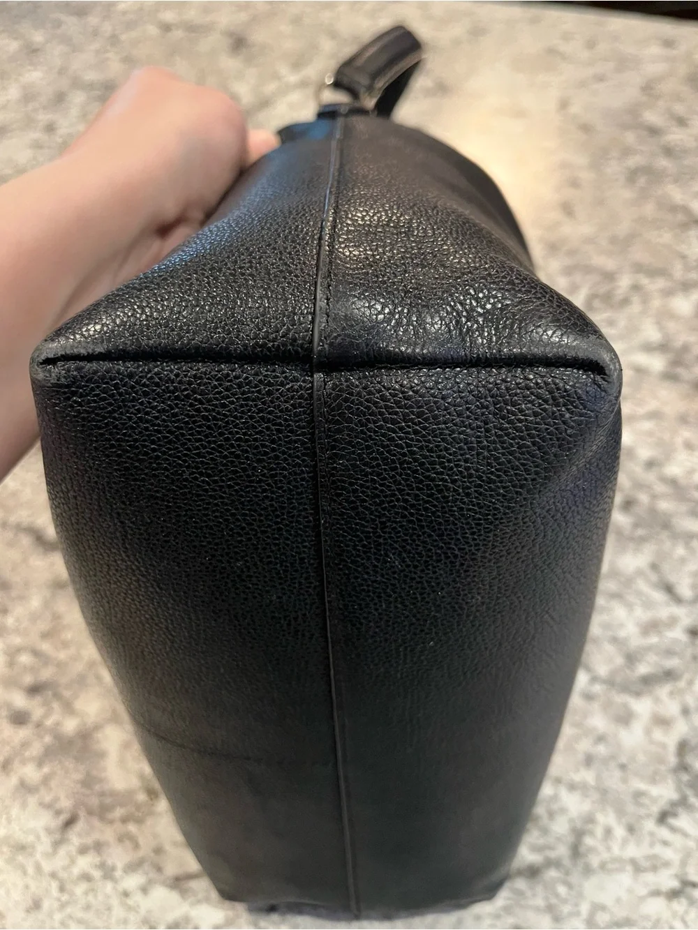 kate spade New York Black Leather Shoulder Bag